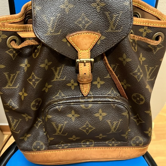 Montsouris monogram pm backpack - Picture 4 of 17